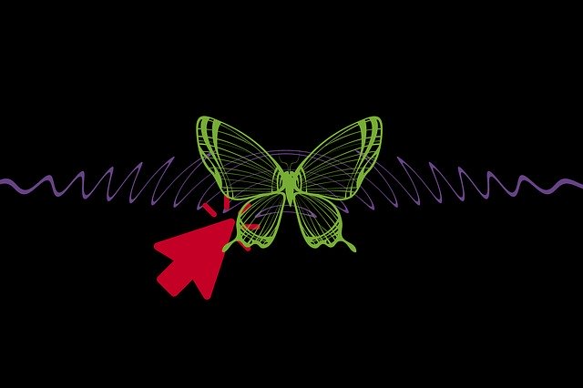 Free download Butterfly Effect Wave Wing Beat -  free illustration to be edited with GIMP free online image editor