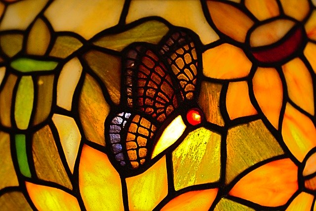 Free download Butterfly Tiffany Glass -  free photo or picture to be edited with GIMP online image editor