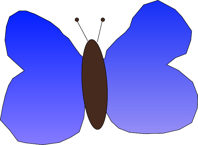 Free download Butterly Blue Insect - Free vector graphic on Pixabay free illustration to be edited with GIMP free online image editor