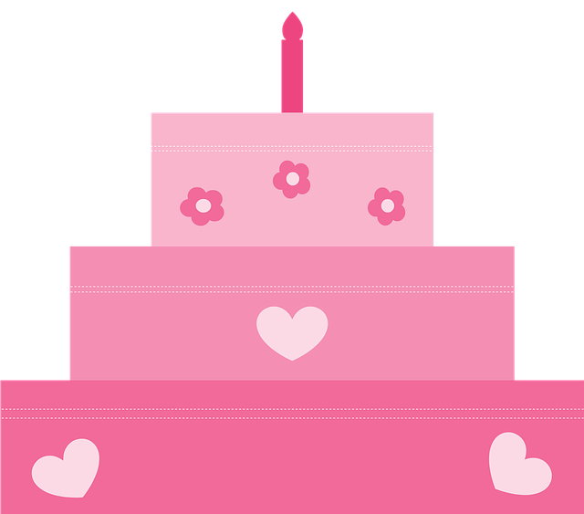 Libreng pag-download ng Cake Birthday Pink Girl - libreng ilustrasyon na ie-edit gamit ang GIMP na libreng online na editor ng imahe