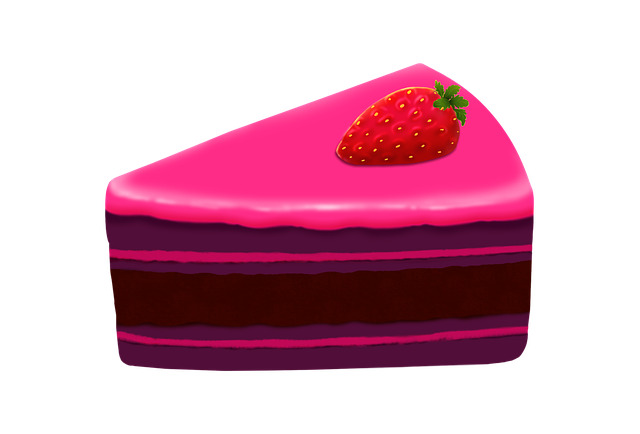 Free download Cake Strawberry With -  free illustration to be edited with GIMP free online image editor