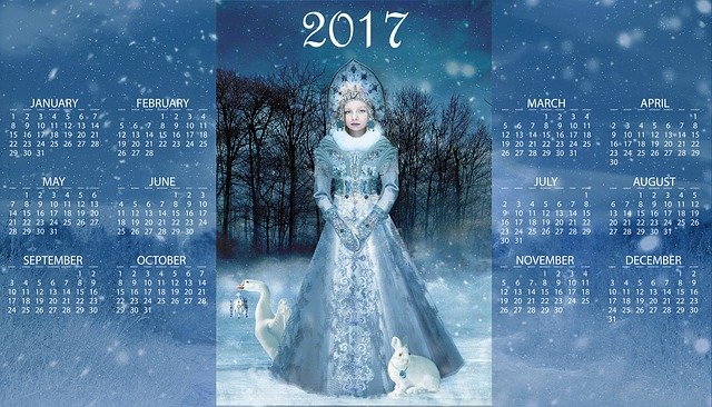 Free download Calendar Time 2017 -  free illustration to be edited with GIMP free online image editor