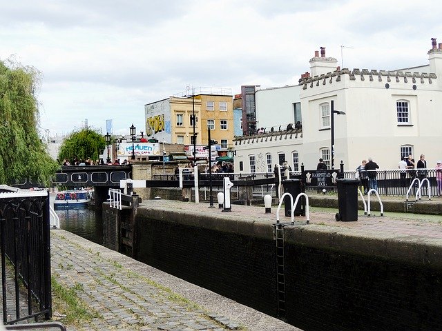 Free download Camden Town District London -  free photo or picture to be edited with GIMP online image editor