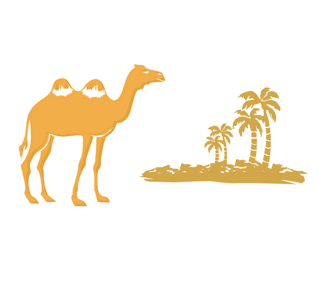 Free download Camel Tree -  free illustration to be edited with GIMP free online image editor