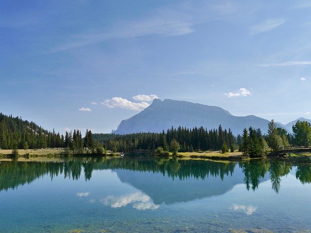 Free download Canada Banff Lake -  free free photo or picture to be edited with GIMP online image editor