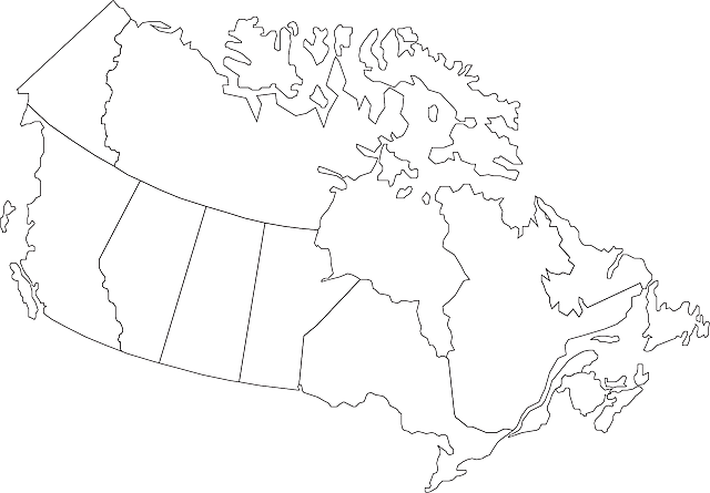 Download grátis Canada Map Geography - Gráfico vetorial grátis no Pixabay ilustração grátis para ser editado com o editor de imagens online gratuito GIMP