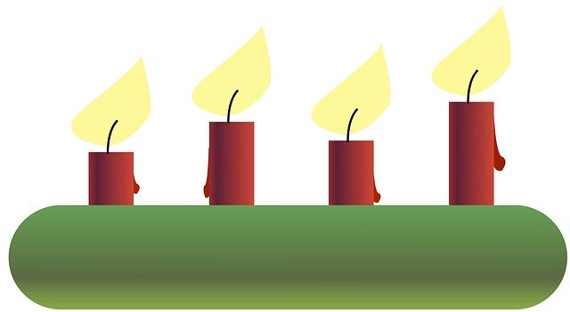 免费下载 Candles Advent Wreath Christmas - 使用 GIMP 免费在线图像编辑器编辑的免费插图