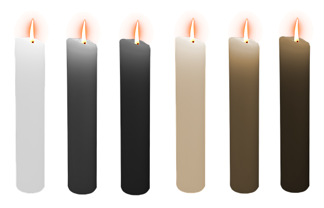 Free download Candles Black White -  free illustration to be edited with GIMP free online image editor