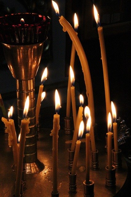 Free download Candlestick Burning Candles -  free photo or picture to be edited with GIMP online image editor