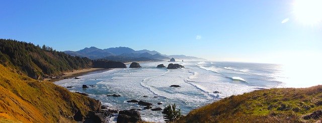 Free download Cannon Beach Pacific Ocean Ecola -  free photo or picture to be edited with GIMP online image editor