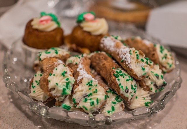 Free download Canolis Zeppoli Gourmet free photo template to be edited with GIMP online image editor