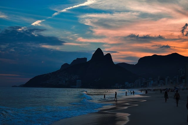 Free download cape verde beach sunset twilight free picture to be edited with GIMP free online image editor