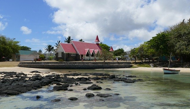 Free download Cap Malheureux Mauritius Church -  free photo or picture to be edited with GIMP online image editor