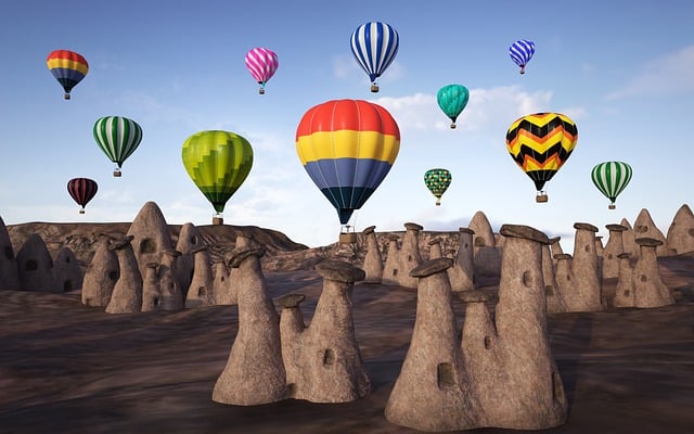 Free download cappadocia hot air balloons free picture to be edited with GIMP free online image editor