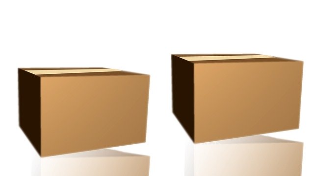 Free download Cardboard Boxes Move -  free illustration to be edited with GIMP free online image editor