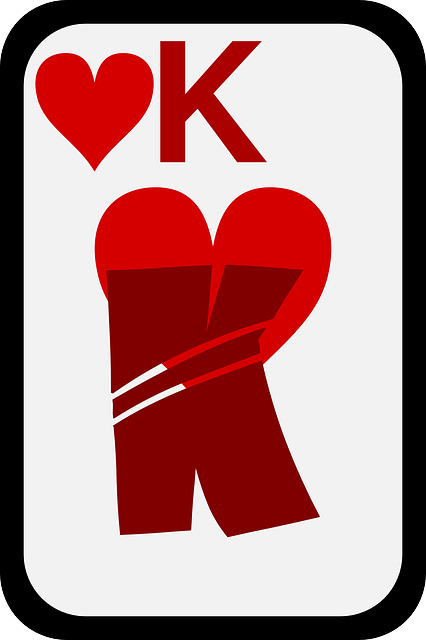 Free download Card Hearts King - Free vector graphic on Pixabay free illustration to be edited with GIMP free online image editor