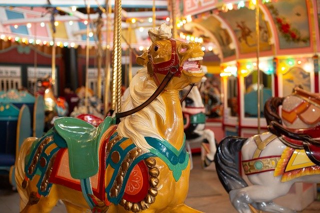 Free download Carousel Horse Amusement -  free photo or picture to be edited with GIMP online image editor