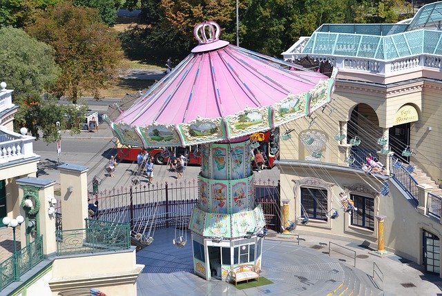 Free download Carousel Nostalgia Vienna -  free photo or picture to be edited with GIMP online image editor