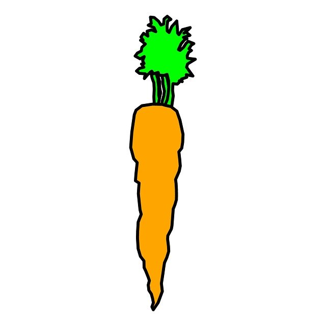 Free download Carrot Vegetable Simple -  free illustration to be edited with GIMP free online image editor