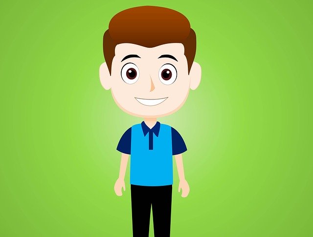 Free download Cartoon Character Boy -  free illustration to be edited with GIMP free online image editor