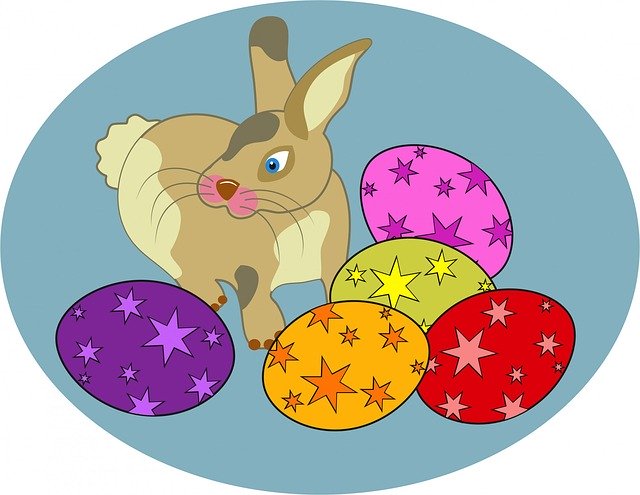 Free download Cartoon Easter Eggs -  free illustration to be edited with GIMP free online image editor