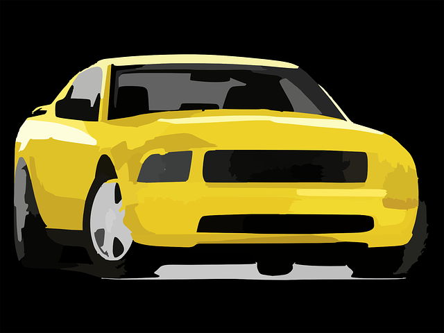 Free download Car Yellow Auto - Free vector graphic on Pixabay free illustration to be edited with GIMP free online image editor