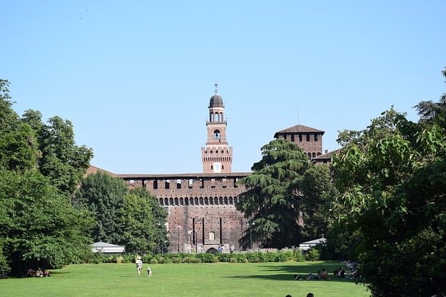 Free download castello sforzesco sforza castle free picture to be edited with GIMP free online image editor