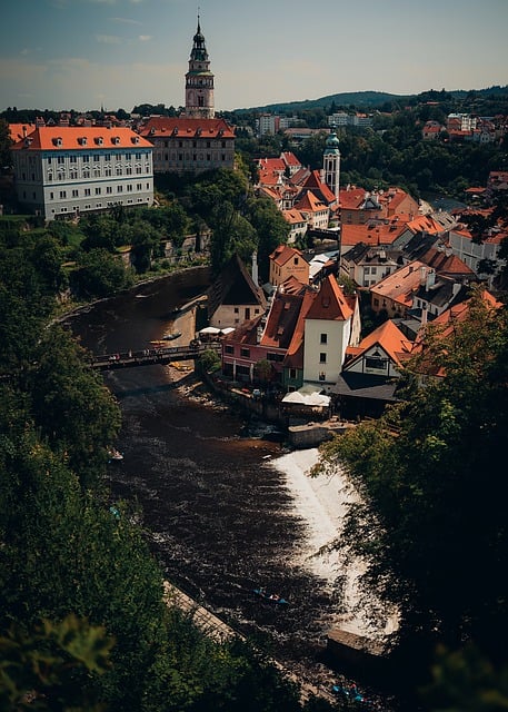 Free download castle bohemia river city travel free picture to be edited with GIMP free online image editor