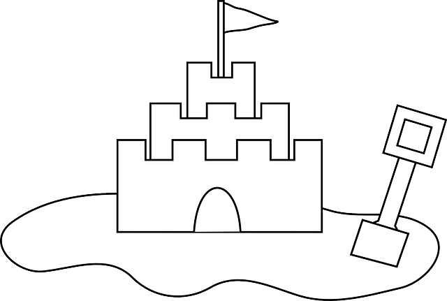 Free download Castle Flag Sand - Free vector graphic on Pixabay free illustration to be edited with GIMP free online image editor