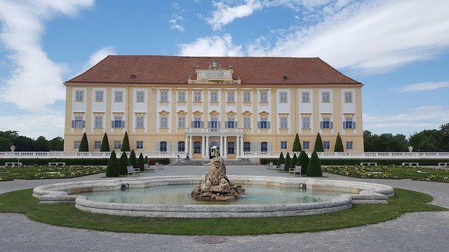 Free download Castle Hof Lower Austria -  free photo or picture to be edited with GIMP online image editor