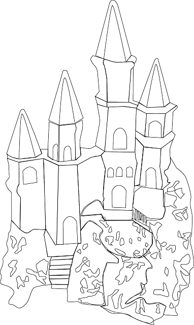 Free download Castle Medieval Landmark - Free vector graphic on Pixabay free illustration to be edited with GIMP free online image editor