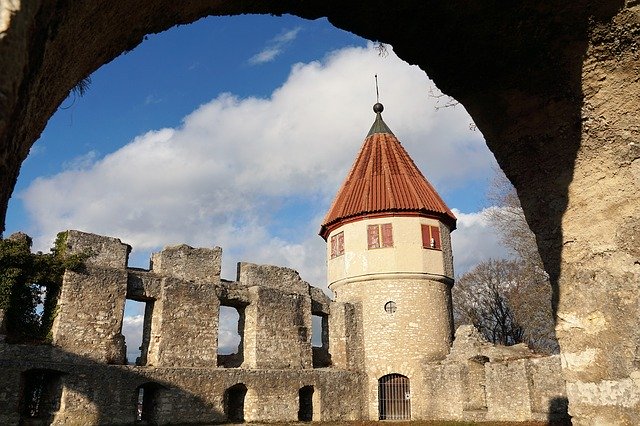 Free download Castle Ruin Tower -  free photo or picture to be edited with GIMP online image editor