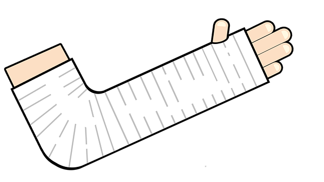 Free download Cast Plaster Arm In A -  free illustration to be edited with GIMP free online image editor