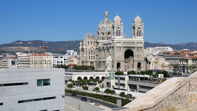 Free download Cathédrale La Major Marseille -  free photo or picture to be edited with GIMP online image editor