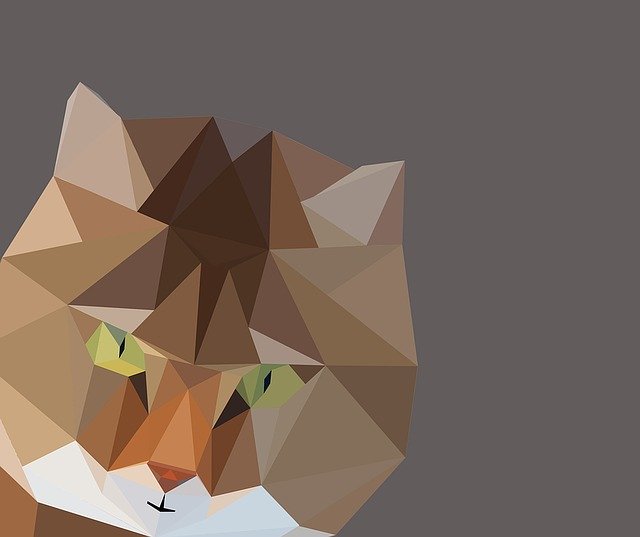 Free download Cat Lowpoly Low Poly -  free illustration to be edited with GIMP free online image editor