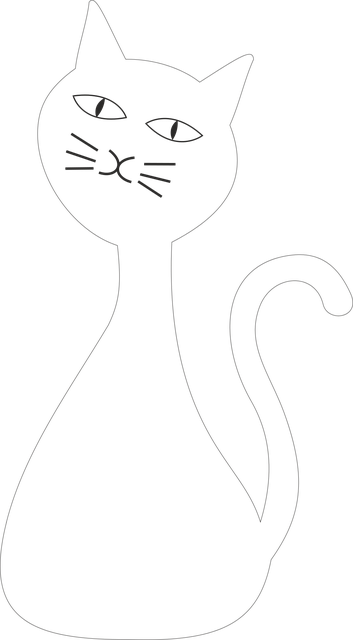 Free download Cat Template - Free vector graphic on Pixabay free illustration to be edited with GIMP free online image editor