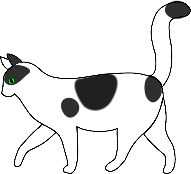 Free download Cat Walk Walking - Free vector graphic on Pixabay free illustration to be edited with GIMP free online image editor