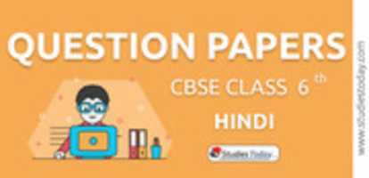 Free download CBSE Class 6 Hindi Question Papers free photo or picture to be edited with GIMP online image editor