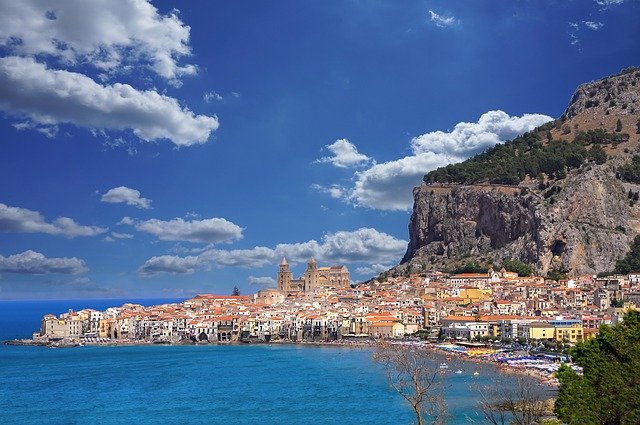 Free download Cefalu View Italy -  free photo or picture to be edited with GIMP online image editor