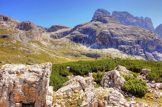 Free download Cengia Alpe Dolomites Mountains -  free photo or picture to be edited with GIMP online image editor