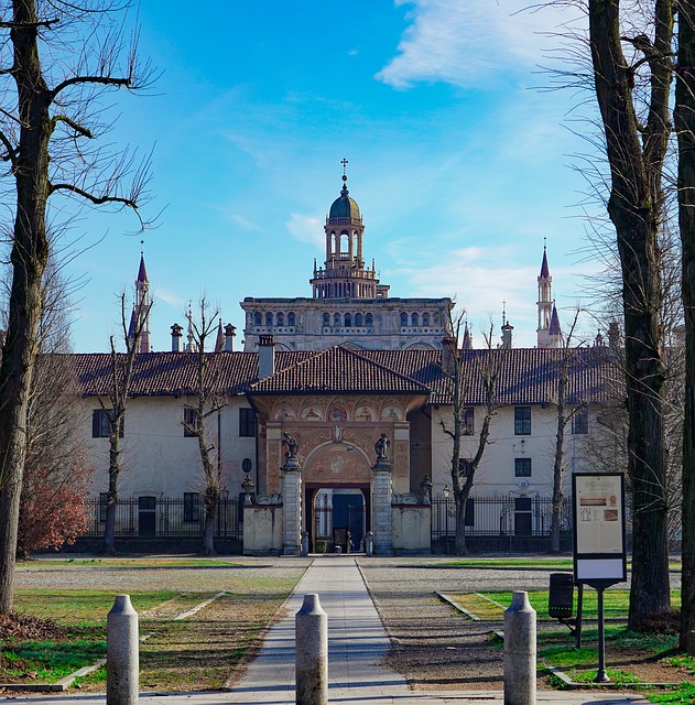 Free download certosa di pavia pavia front free picture to be edited with GIMP free online image editor