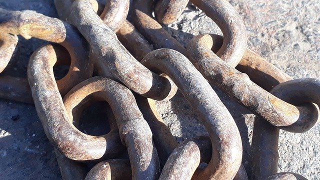 Free download Chain Chains Rusty -  free photo or picture to be edited with GIMP online image editor