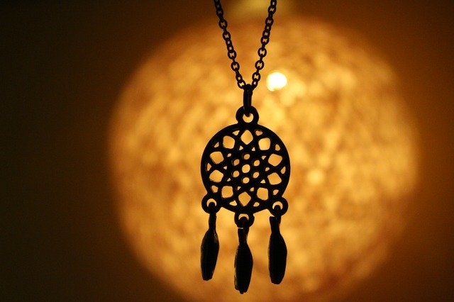 Free download Chain Dream Catcher Light -  free photo or picture to be edited with GIMP online image editor
