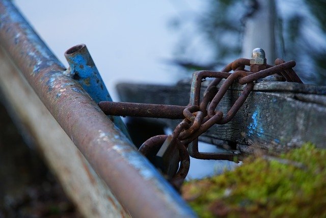 Free download Chain Rust Fishing Boat -  free photo or picture to be edited with GIMP online image editor