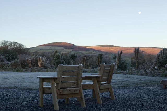 Free download chair frost mountain cold nature free picture to be edited with GIMP free online image editor