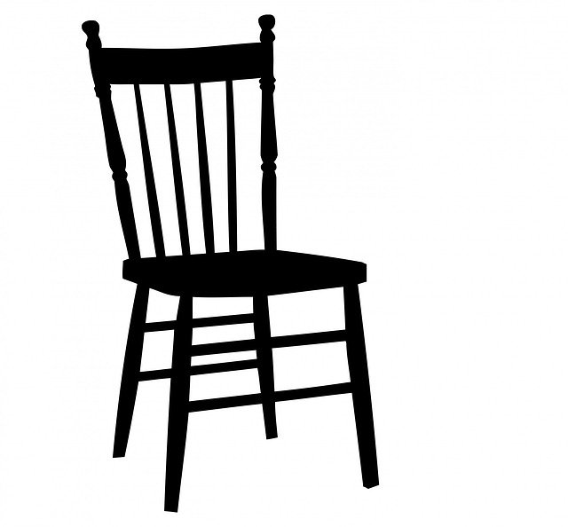 Free download Chair Wooden Hard -  free illustration to be edited with GIMP free online image editor