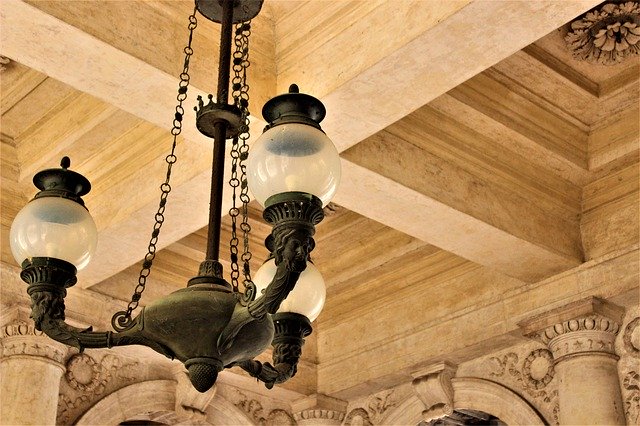 Free download Chandelier Wood Ceiling -  free photo or picture to be edited with GIMP online image editor