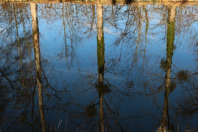 Free download Channel Reflection Nature -  free photo or picture to be edited with GIMP online image editor