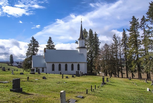 Free download chapel church cemetery burial free picture to be edited with GIMP free online image editor