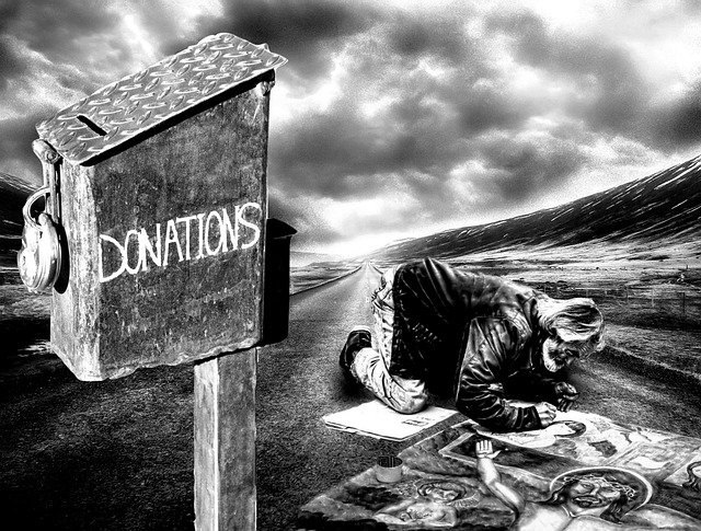 Free download Charity Donations Surreal -  free illustration to be edited with GIMP free online image editor